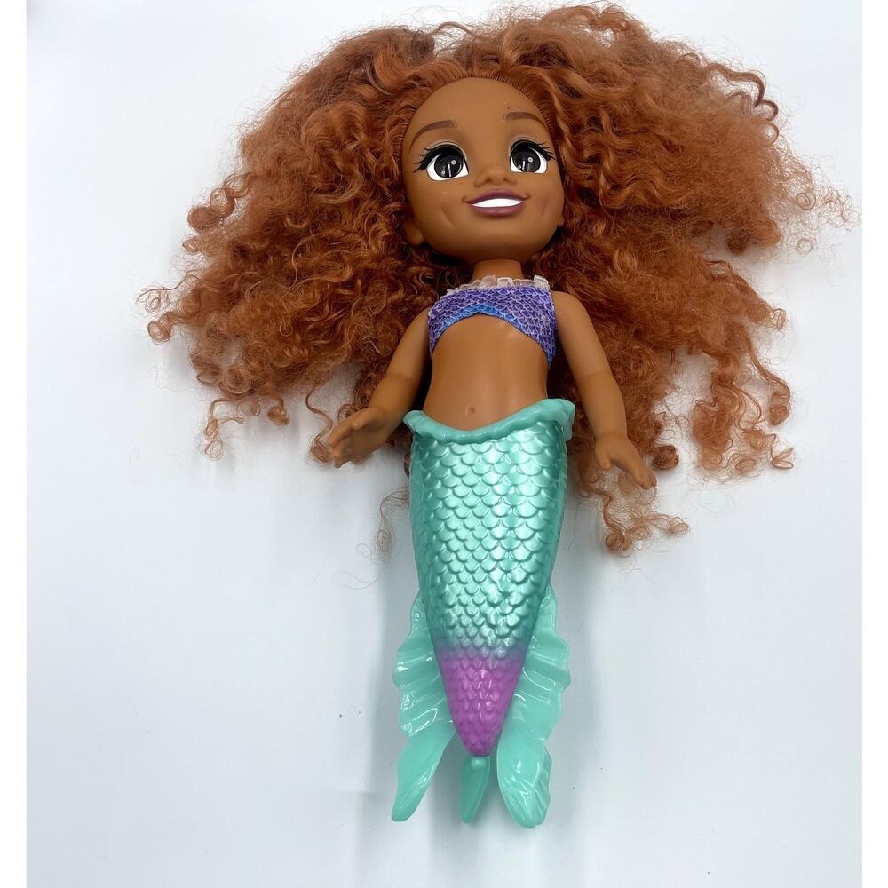 Mattel Disney The Little Mermaid Ariel Mermaid Doll 2022 Live Action 14"